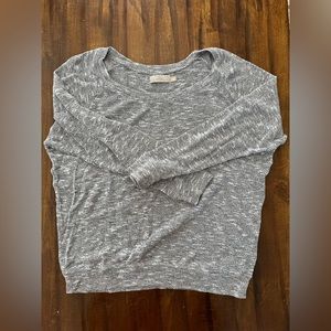 Nation Ltd. By Jen Menchaca Grey loose sweater
